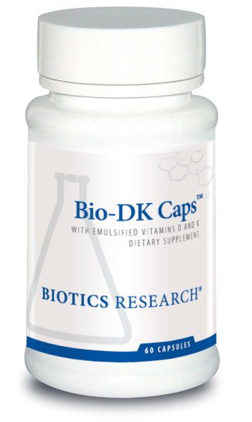 Bio-DK Caps (Vitamins D and K for Heart and Bone Health) 60 Caps