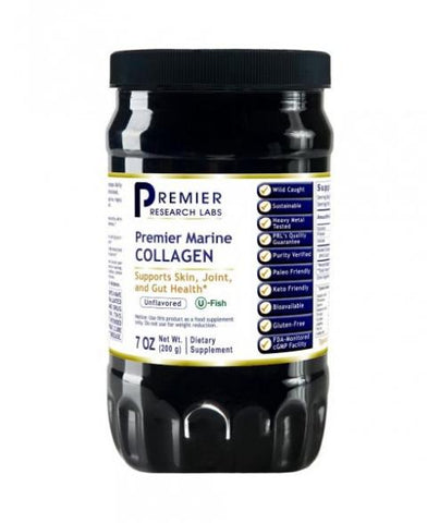 Collagen -NEW ITEM! Premier MARINE COLLAGEN™  (Skin, Bone & Joint, & Gut Health) 7 oz. Powder