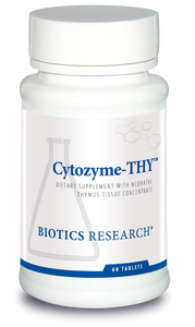 Cytozyme-THY  (Neonatal Thymus - Thyroid Health) 60 or 180 Tabs
