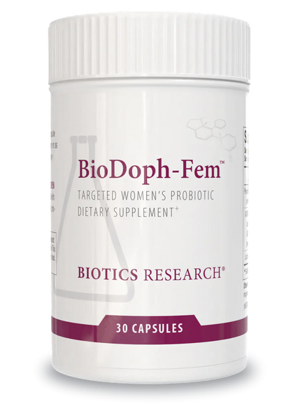 BioDoph-Fem™ (Women's Daily Probiotic & Digestive Distress) 30 caps