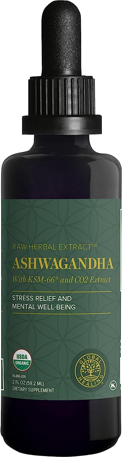 Ashwagandha NEW ITEM! (Adaptogenic Stress and Anxiety Relief) 2 fl. oz (59.2 mg)