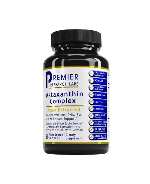 Astaxanthin Complete (Premier Antioxident, Eye, Skin & Heart) 60 caps