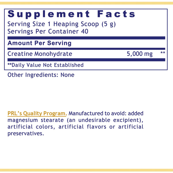 Creatine, Premier *NEW ITEM*(Support for muscle building and brain health) 7.8 oz. container, 40 servings