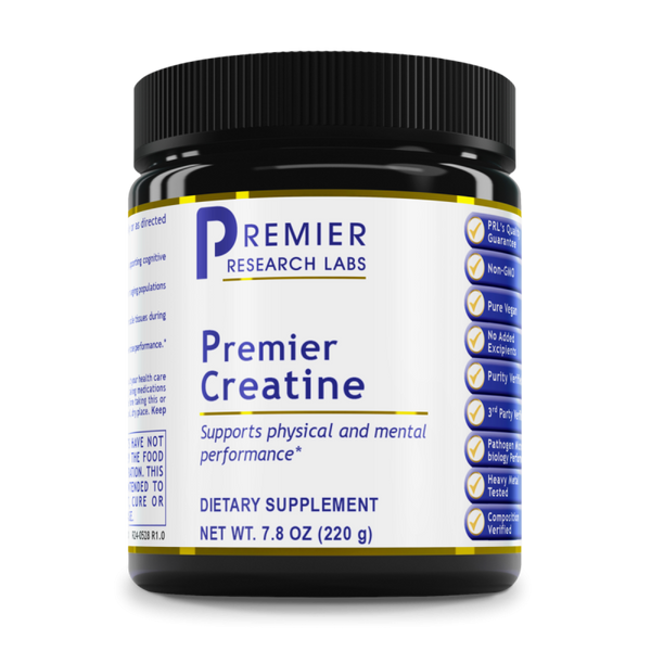 Creatine, Premier *NEW ITEM*(Support for muscle building and brain health) 7.8 oz. container, 40 servings