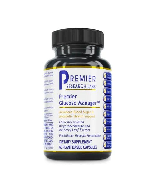 Glucose Manager, Premier NEW ITEM! (Premier Glucose Advanced Blood Sugar & Metabolic Health Support*)