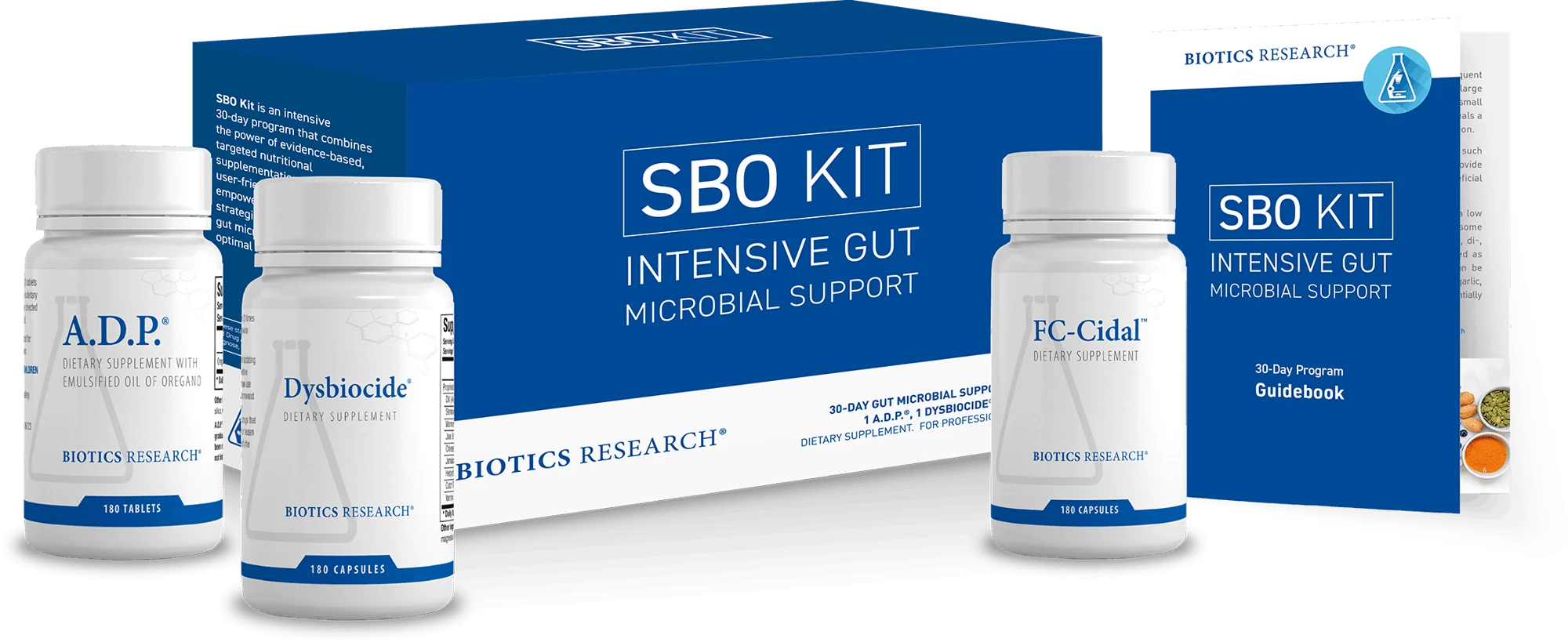 SBO Kit - NEW!!! (Intensive Gut Microbial Support) 30 day kit