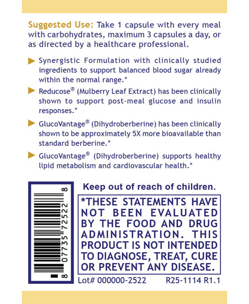 Glucose Manager, Premier NEW ITEM! (Premier Glucose Advanced Blood Sugar & Metabolic Health Support*)