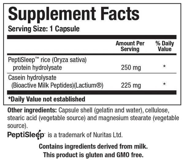 SleepTides™ Synergy NEW ITEM! (Biotics Sleep Support) 30 capsules