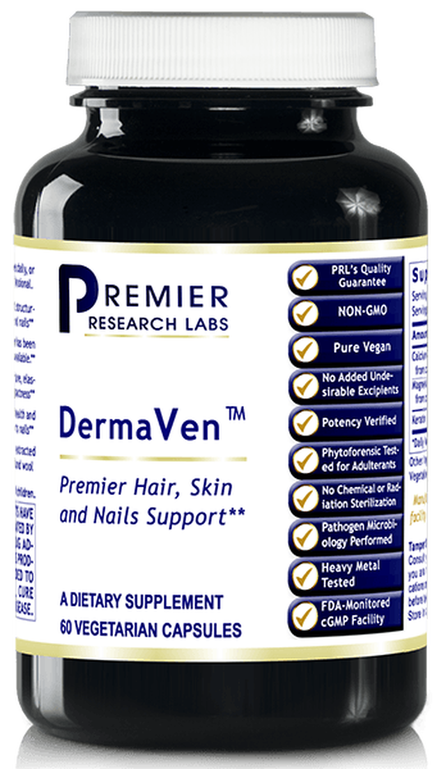 DermaVen (Premier Hair, Skin, Nails Support) 60 Vcaps