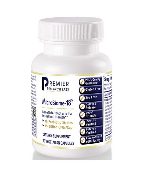 MicroBiome-18 (Premier Intestinal Health) 30 Vcaps