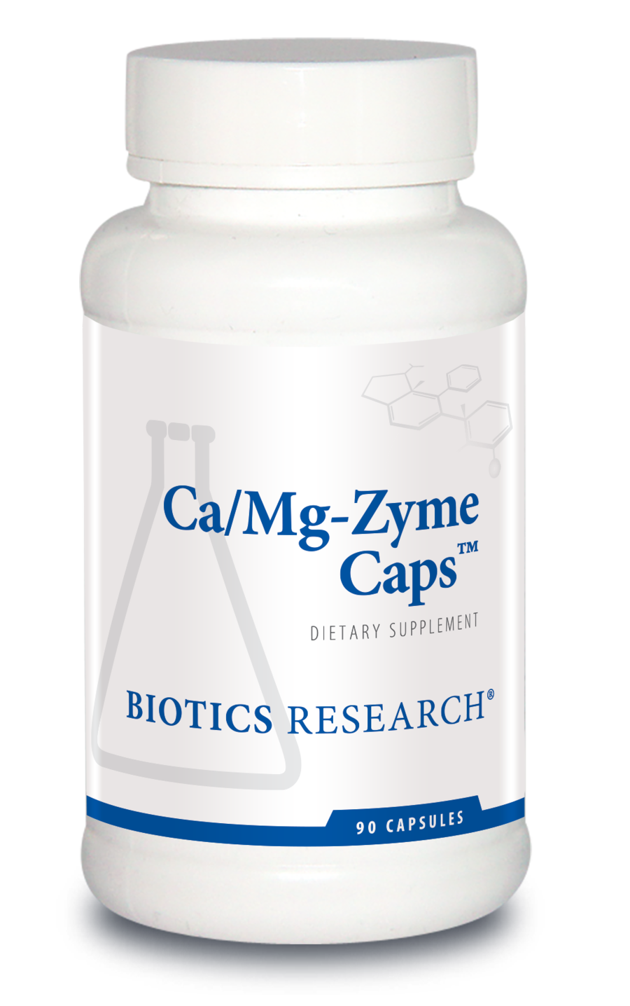Calcium & Magnesium Caps (Biotics Ca/Mg-Zyme Caps) 90 Caps