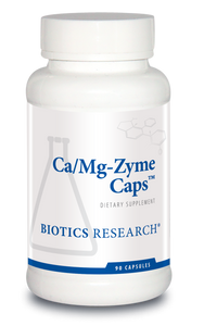 Calcium & Magnesium Caps (Biotics Ca/Mg-Zyme Caps) 90 Caps