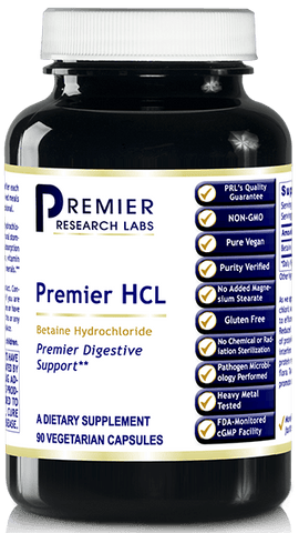 HCL (Premier HCL Digestive Support) 90 Vcaps