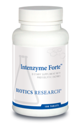 Intenzyme Forte (Digestive Support) 100 or 500 Tabs