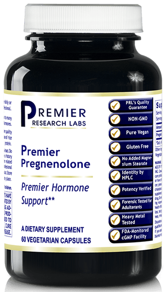 Pregnenolone (Premier Hormone Support) 100mg, 60 caps