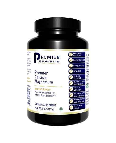Calcium Magnesium Powder (Premier Calcium Magnesium Powder for whole body support) 2 oz. or 8 oz.