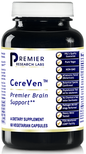 CereVen (Premier Brain & Memory Support) 60 Vcaps