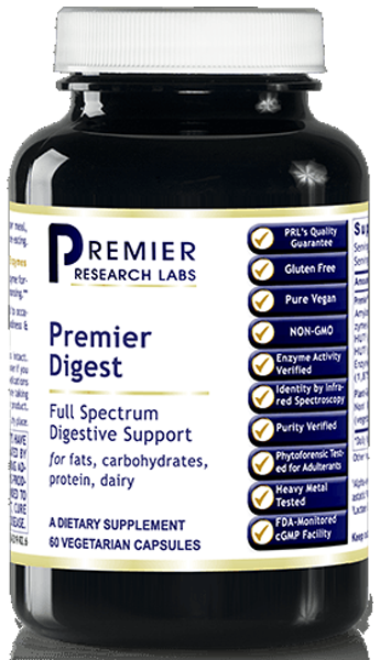 Digest (Premier Digest - Digestive Enzymes) 60 Vcaps