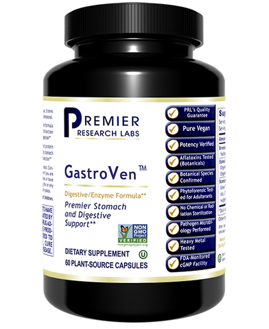 GastroVen (Gas & Bloating, Premier Stomach & Digestive Support) 60 vcaps