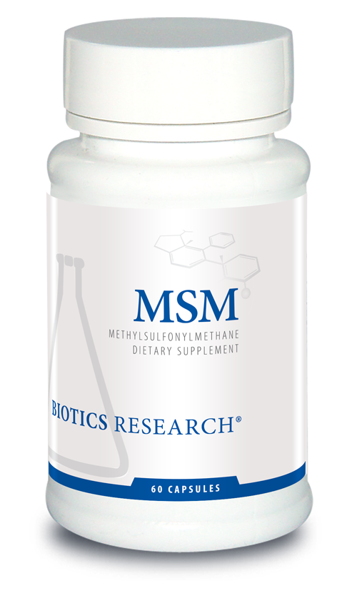 MSM  (Sulfur Supplement - Support for Collagen Production) 60 Caps