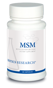 MSM  (Sulfur Supplement - Support for Collagen Production) 60 Caps